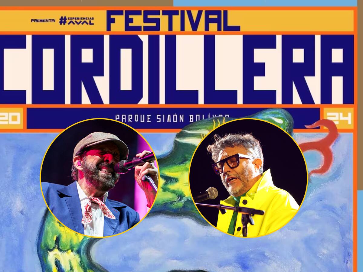 Cartel oficial del Festival Cordillera 2024: Juan Luis Guerra, Vilma Palma y más artistas