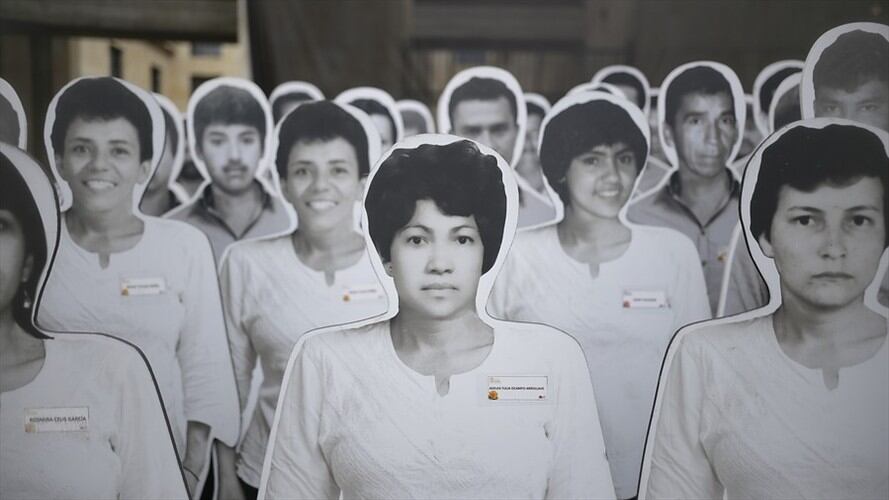 Según Estela Aponte, representante de víctimas del exterminio de la Unión Patriótica, a pesar de que la nación presentó el expediente ante la justicia internacional, ahora busca delimitar su actuación. Foto: Colprensa / SERGIO ACERO