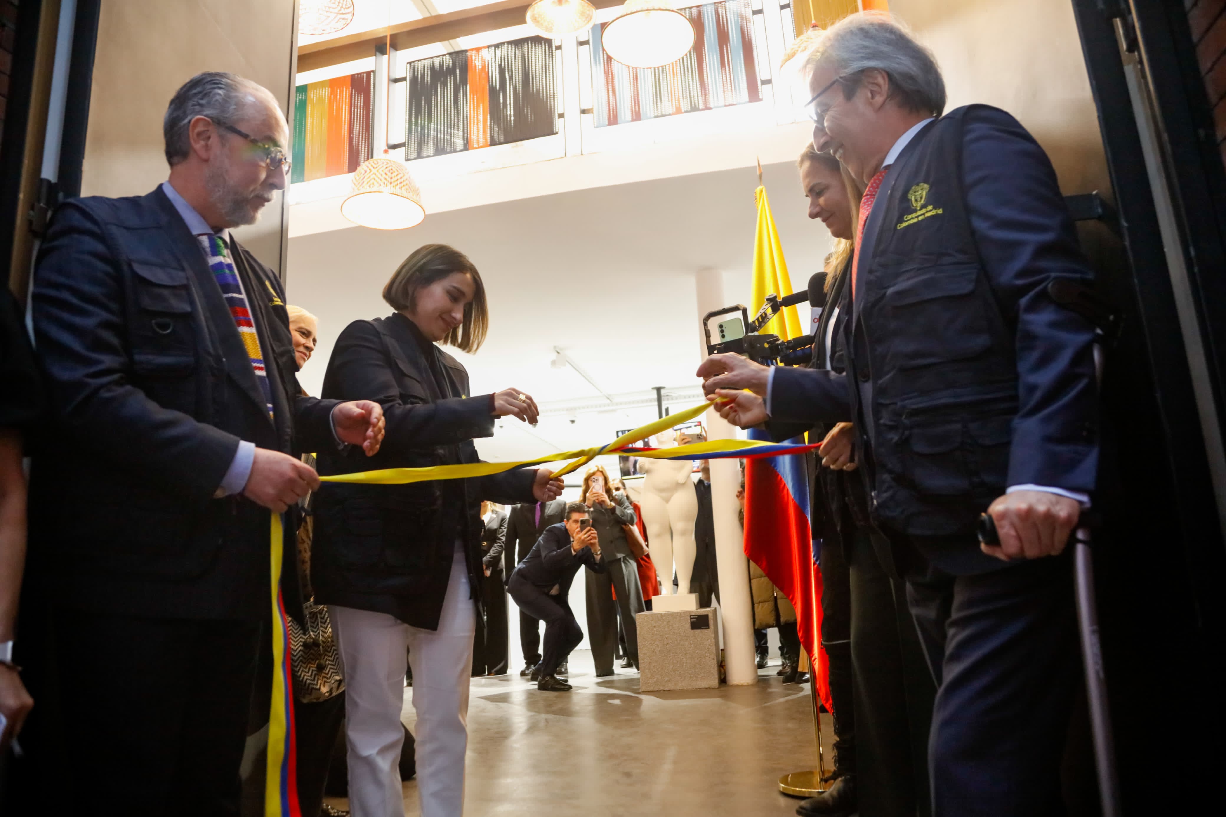 Se inauguró oficialmente el nuevo Consulado General de Colombia en Madrid. Foto: Cortesía Cancillería.