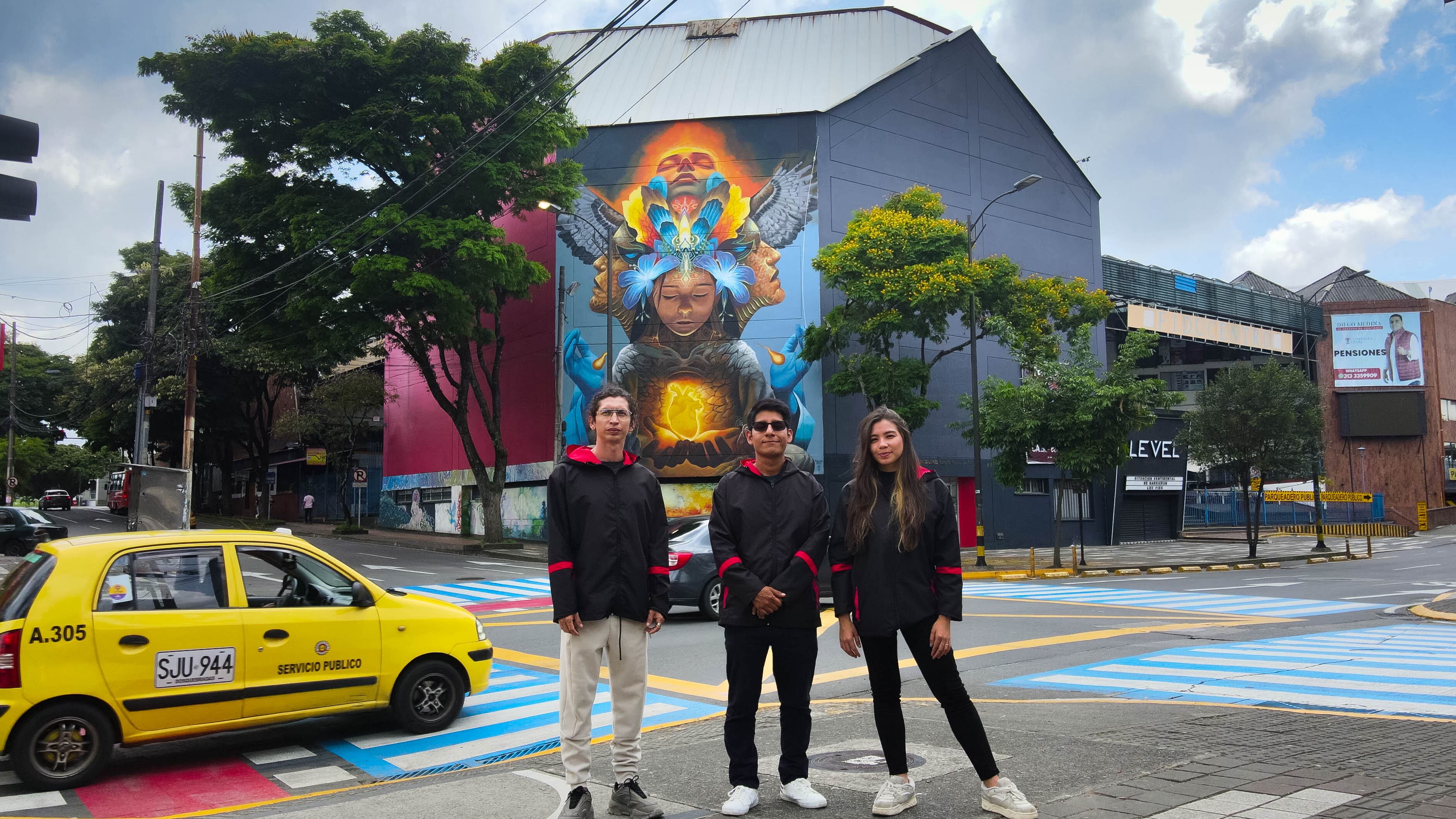 Arte urbano en Pereira. Foto: cortesía Colectivo Revolucionarte