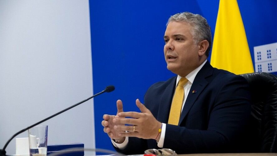 Iván Duque. Presidente colombiano. Foto: Colprensa
