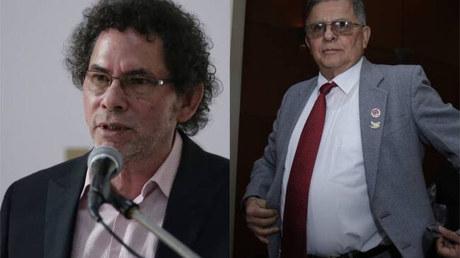 Rodrigo Granda y Pastor Alape. Créditos: Colprensa