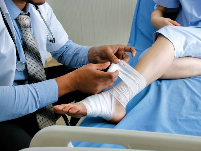 Imagen de referencia de heridos. Foto: Getty Images