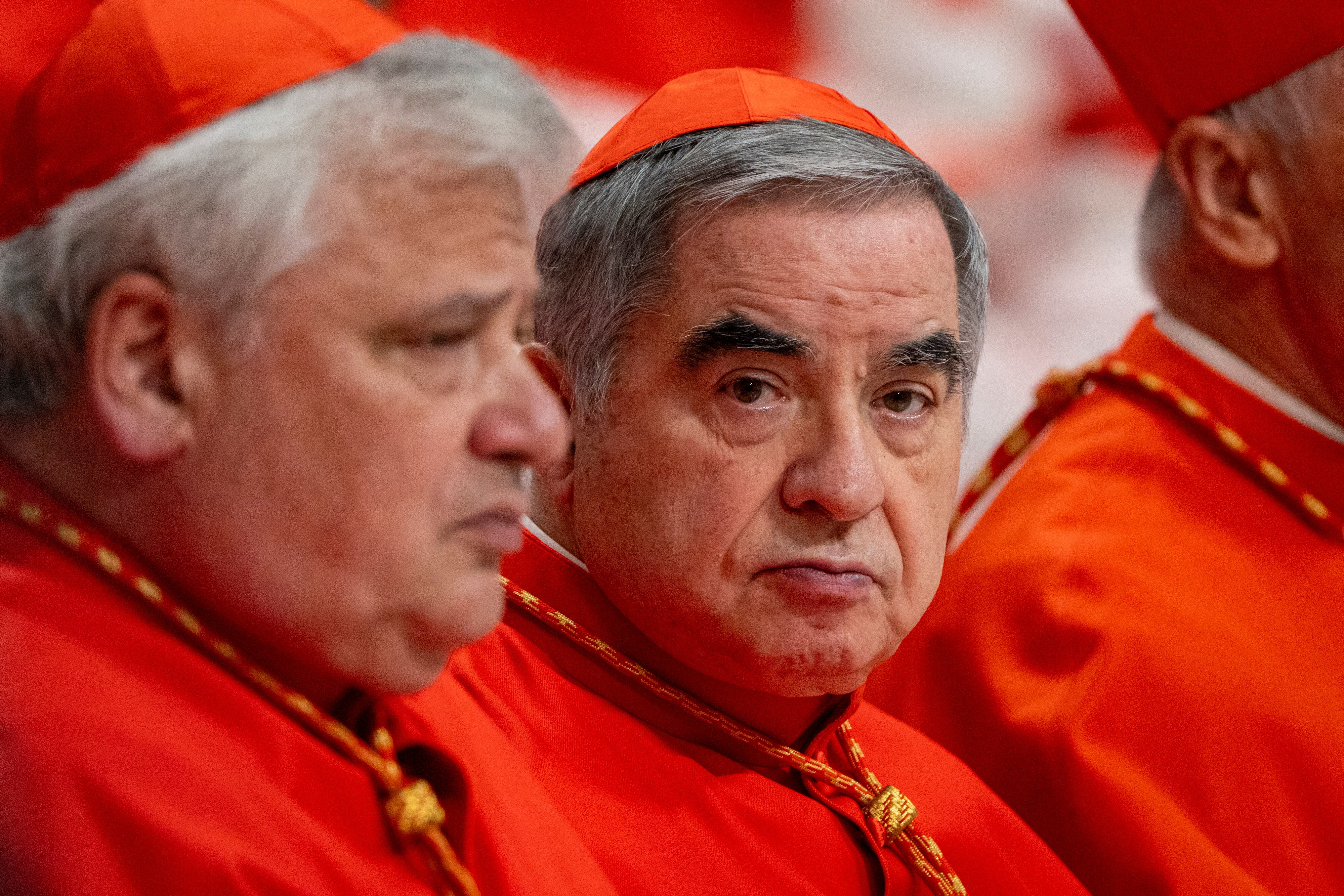 Cardenal Angelo Becciu. FOTO: Stefano Costantino/SOPA Images/LightRocket /Getty Images