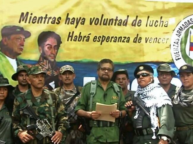 Iván Márquez, líder máximo de las disidencias de las Farc. Imagen de referencia Foto: Getty Images