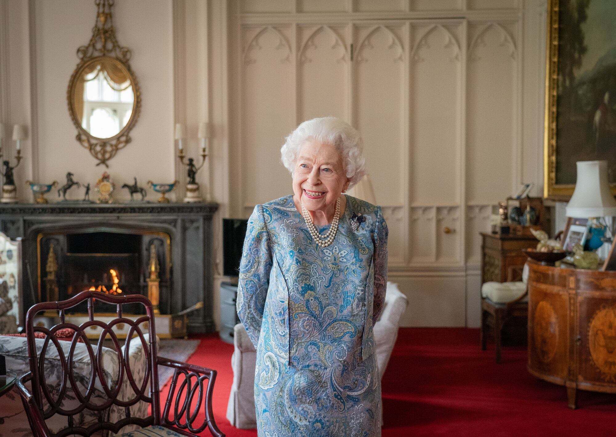 Reina Isabel II. (Photo by Dominic Lipinski - WPA Pool/Getty Images)