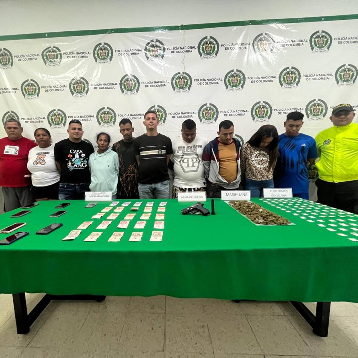 Con la Operación ‘Odiseo’ se logra la captura de 10 personas en Santa Marta