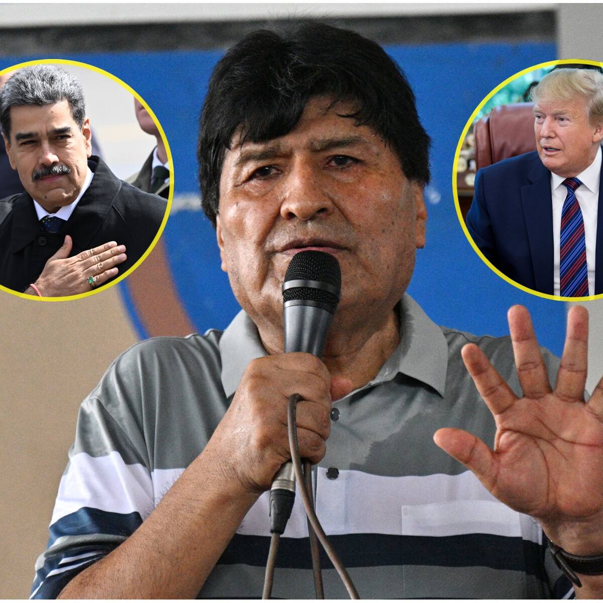 Evo Morales criticó a Trump por sus acusaciones de narcoterrorismo contra Nicolás Maduro