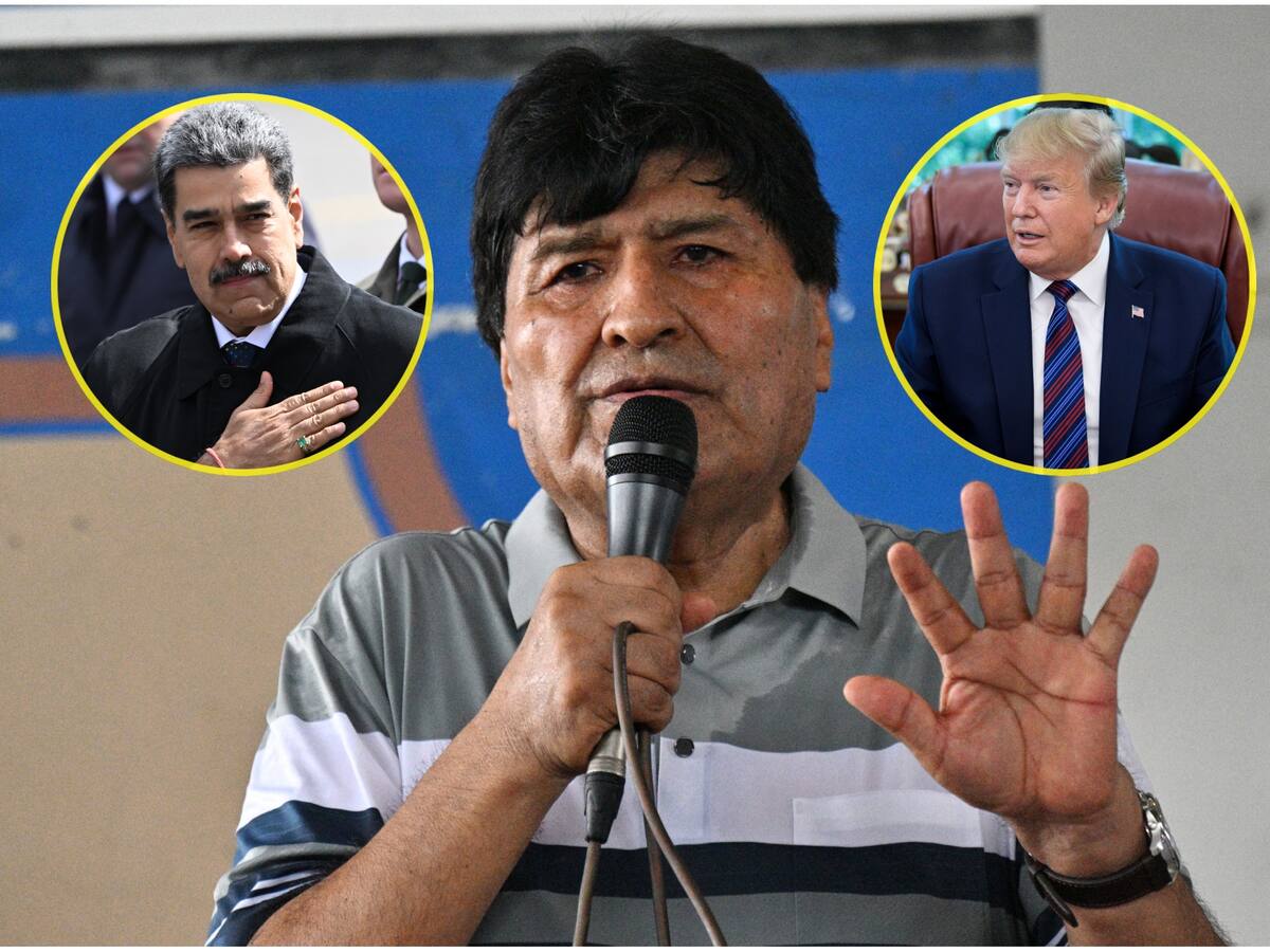 Evo Morales criticó a Trump por sus acusaciones de narcoterrorismo contra Nicolás Maduro