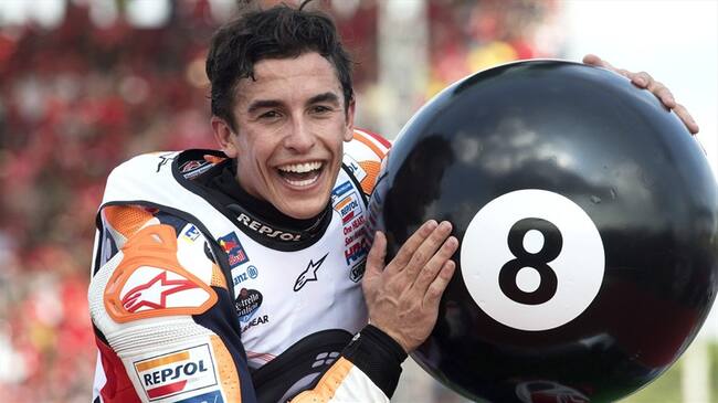 Márquez agranda su leyenda con un sexto Mundial de MotoGP tras ganar en Tailandia. Foto: Getty Images