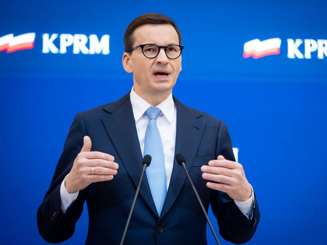 Primer ministro de Polonia critica a líderes europeos por no endurecer las sanciones a Rusia