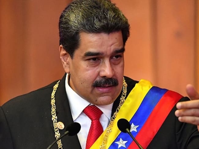 Lo que dijo Nicolás Maduro sobre las fotos de Juan Guaidó con ‘Los Rastrojos’. Foto: Getty Images