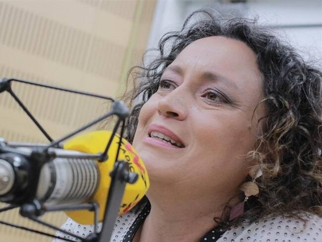 Angélica Lozano, senadora Alianza Verde. Foto: La WCon Vicky Dávila