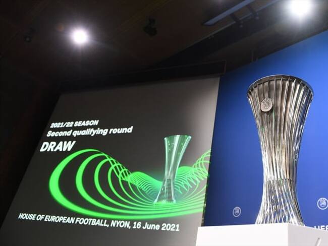 Trofeo de la UEFA Conference League. Foto: Getty Images