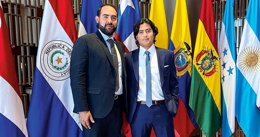 Germán Londoño y Nicolás Petro. Foto: Germán Londoño en Facebook