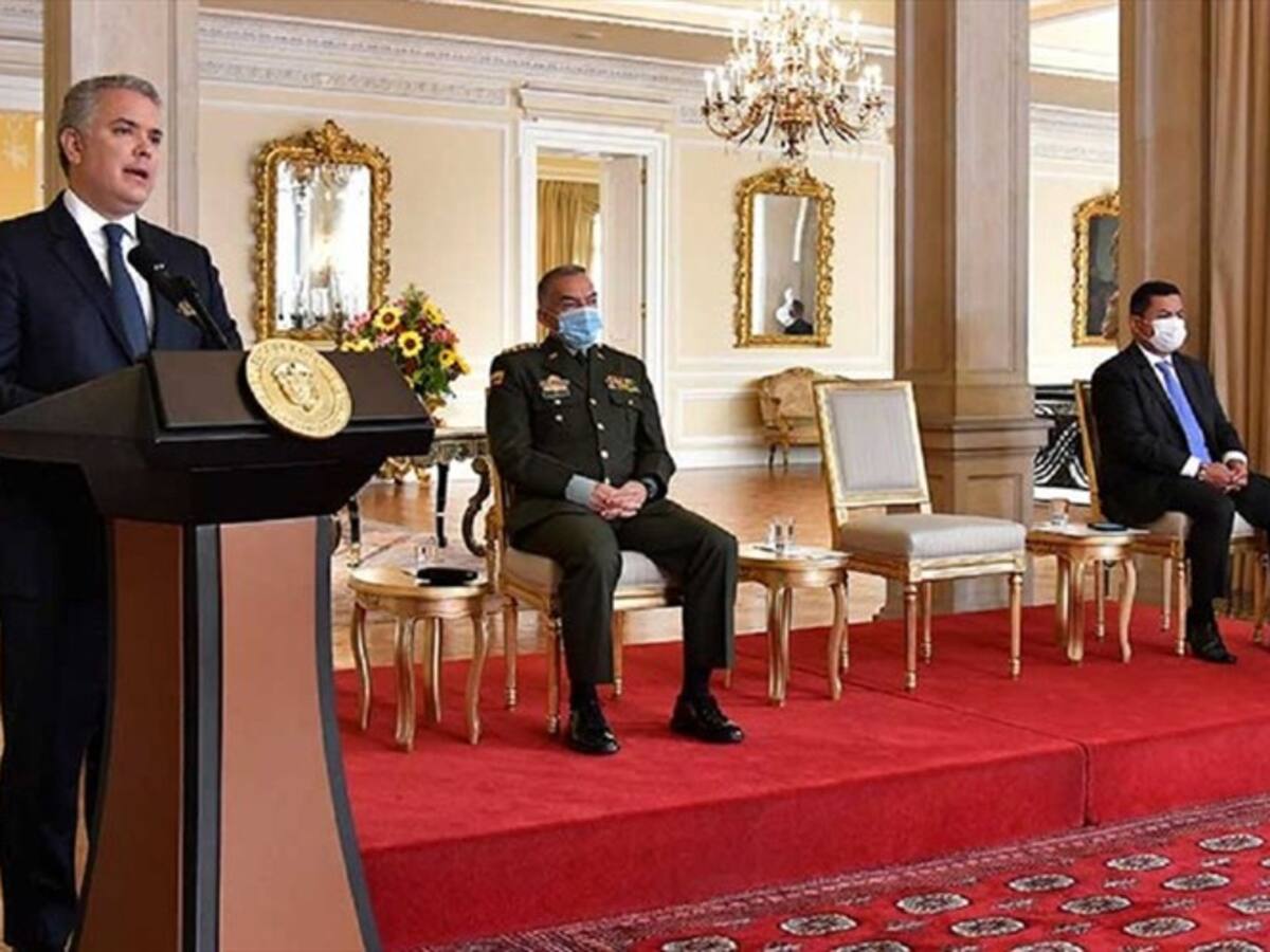 Duque y fiscal Barbosa advierten que el terrorismo urbano infiltró las protestas sociales