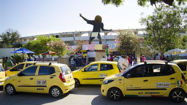Denuncian costreñimiento a taxistas para asistir a reunión política en Santa Marta. Foto: Asoprotaxis