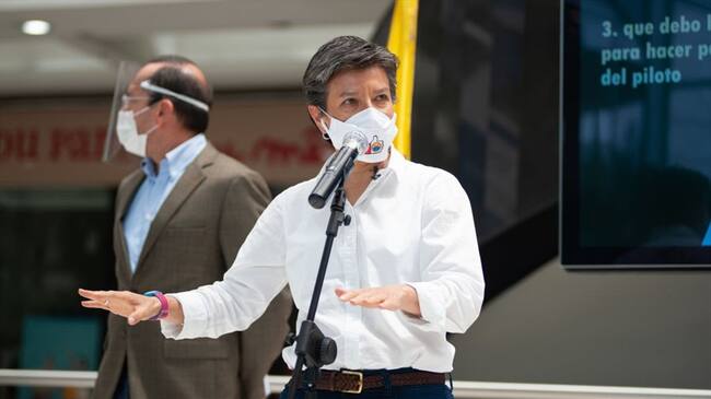Claudia López radicó el proyecto de acuerdo de Incentivos tributarios para la reactivación económica de la ciudad en los próximos años, luego de la crisis generada por el COVID-19. Foto: Getty Images