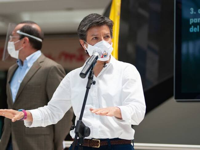 Claudia López radicó el proyecto de acuerdo de Incentivos tributarios para la reactivación económica de la ciudad en los próximos años, luego de la crisis generada por el COVID-19. Foto: Getty Images