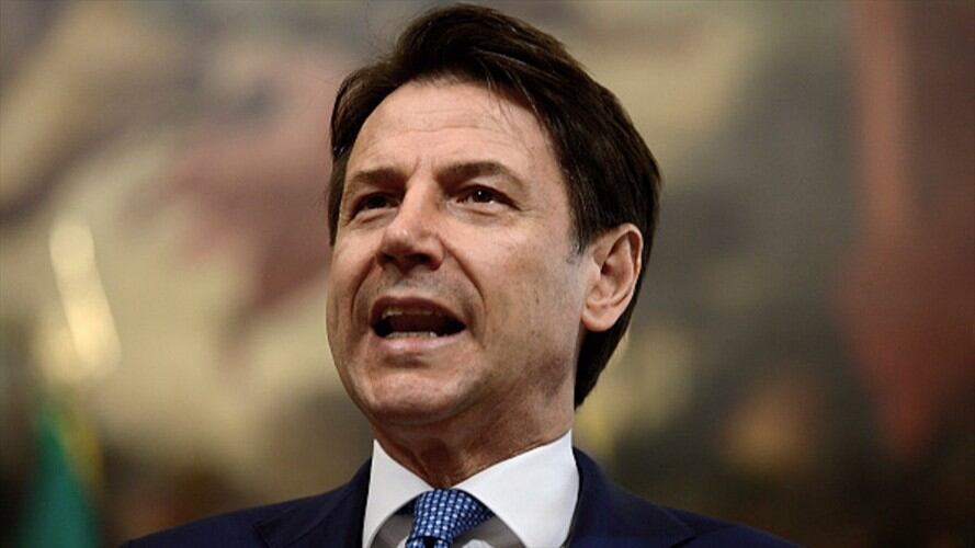 Giuseppe Conte presentó su dimisión como primer ministro de Italia. Foto: Getty Images