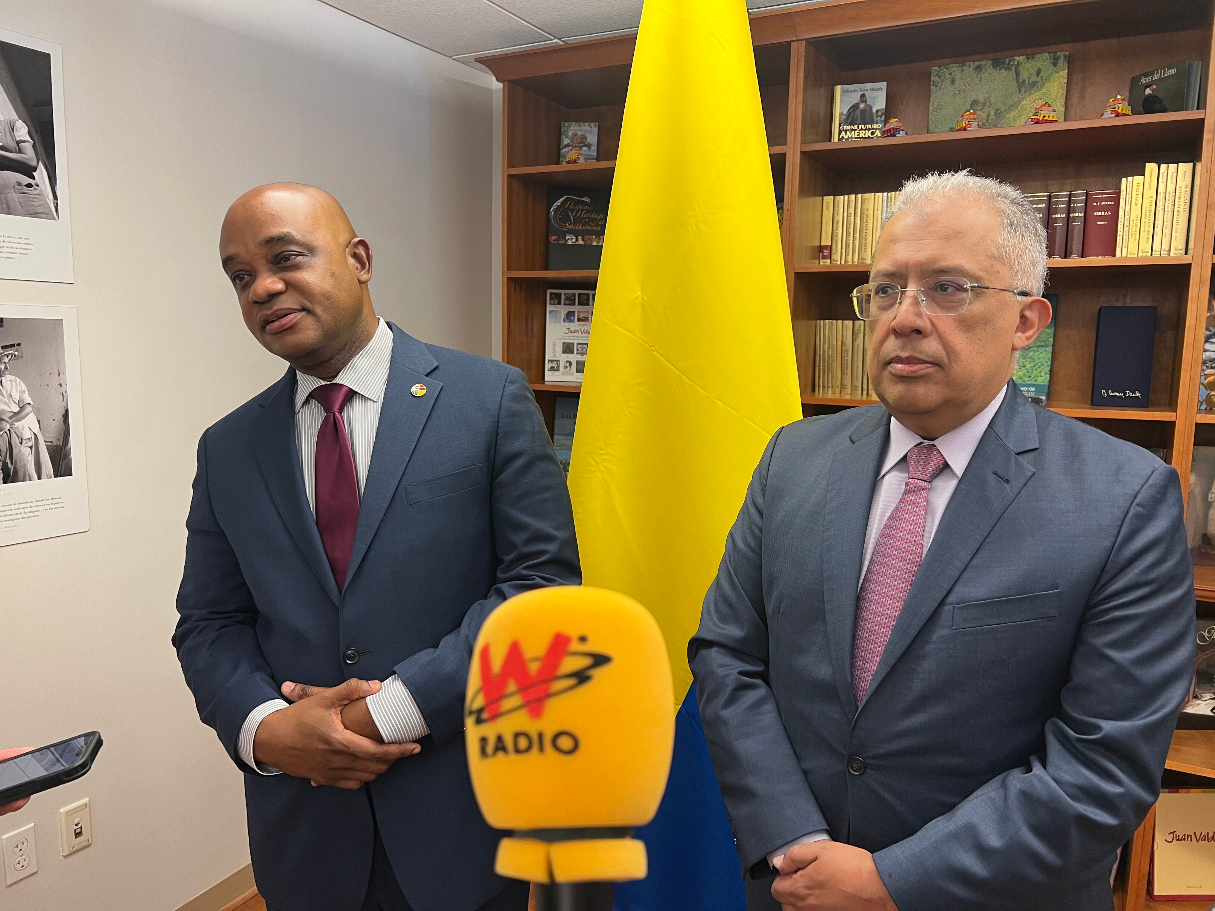 Embajador Luis Gilberto Murillo en Washington DC. Foto: W Radio.