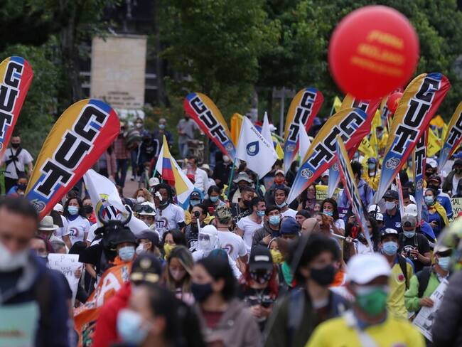 Comité Nacional de Paro convocó a una nueva gran movilización para inicios de marzo. Foto: Colprensa
