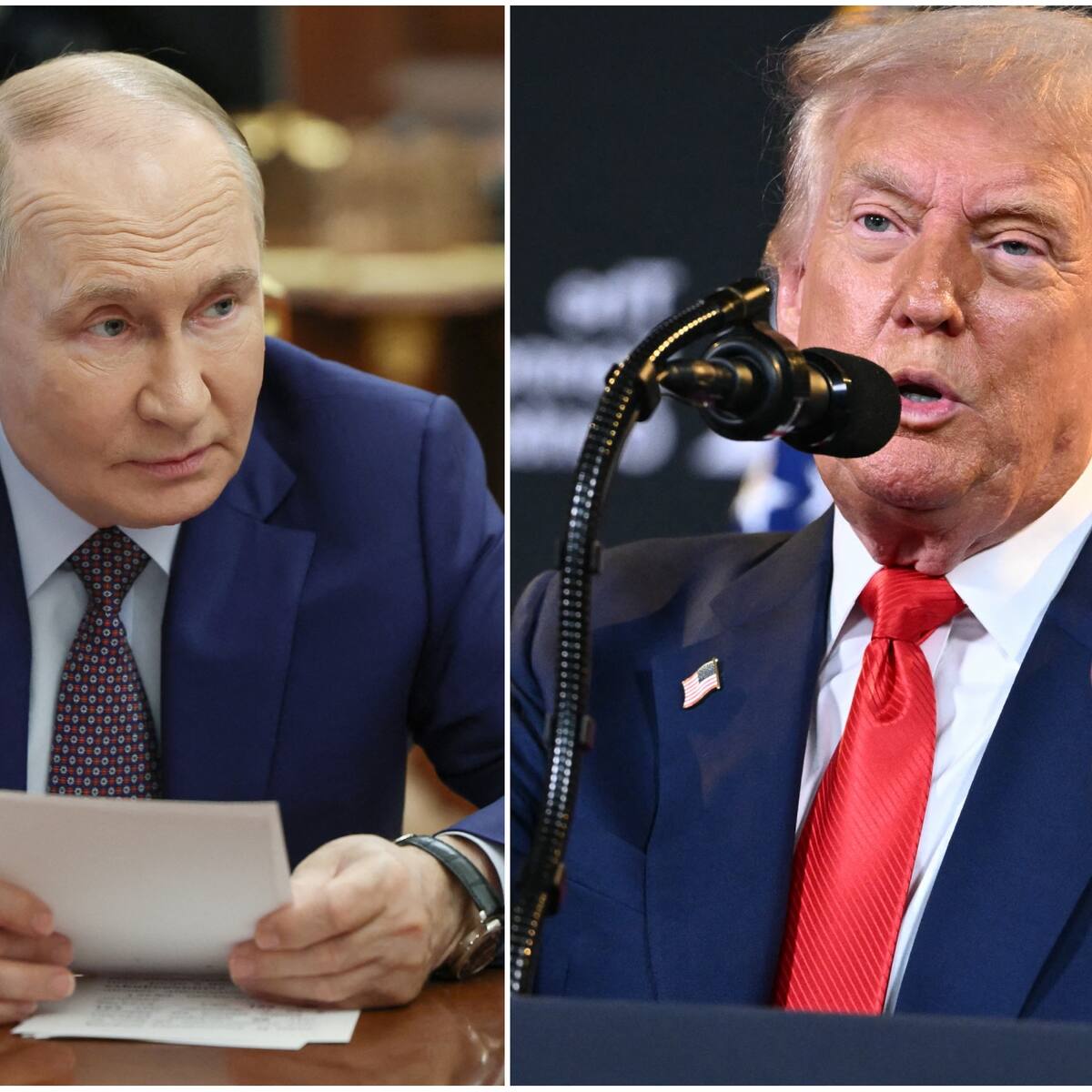 Conversación telefónica entre Trump y Putin está prevista para este 16 de octubre