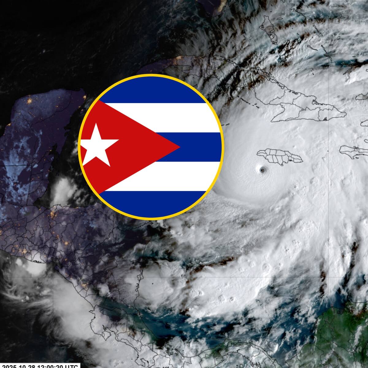 Huracán Melissa provocó inundaciones de calles y casas en Cuba