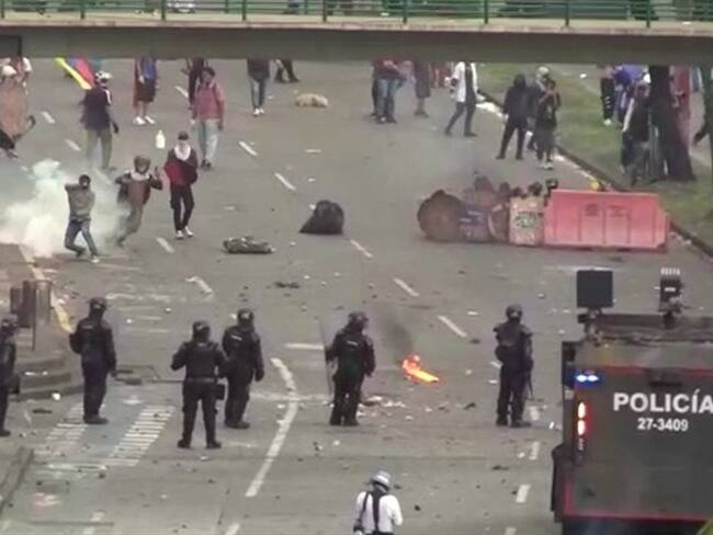 Las autoridades informaron que en medio de las manifestaciones no se registraron muertes violentas. Foto: Cortesía