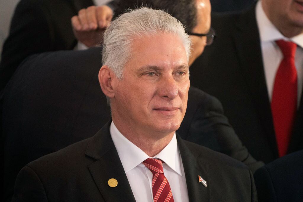 Miguel Díaz-Canel, presidente de Cuba. Foto: Getty Images/Getty Images.