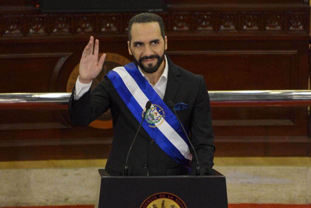 Presidente de El Salvador Nayib Bukele. (Photo by Ulises Rodriguez/APHOTOGRAFIA/Getty Images)