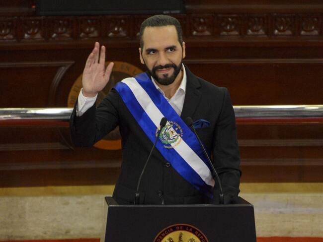 Presidente de El Salvador Nayib Bukele. (Photo by Ulises Rodriguez/APHOTOGRAFIA/Getty Images)