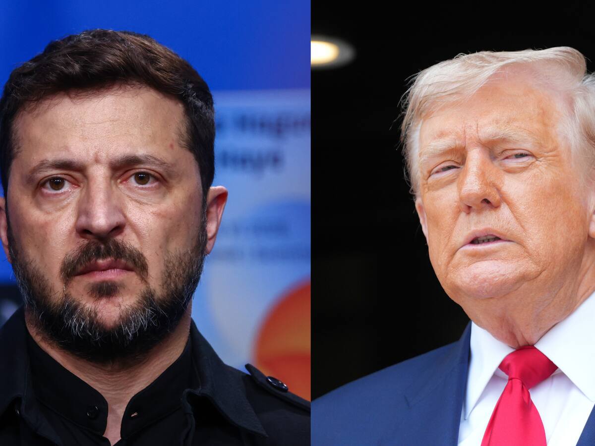 Trump avisó que él tiene la última palabra sobre el plan de paz negociado con Zelenski