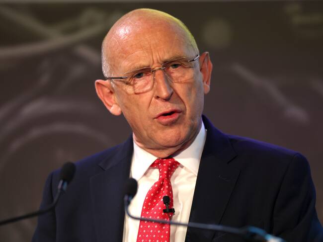Ministro británico de Defensa, John Healey. Foto: Dan Kitwood/Getty Images.