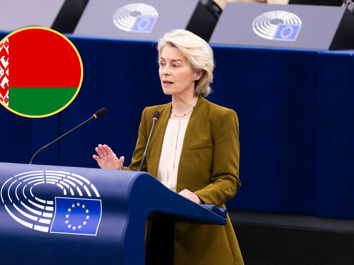 Von der Leyen anunció que la Unión Europea prepara “más medidas” contra Bielorrusia