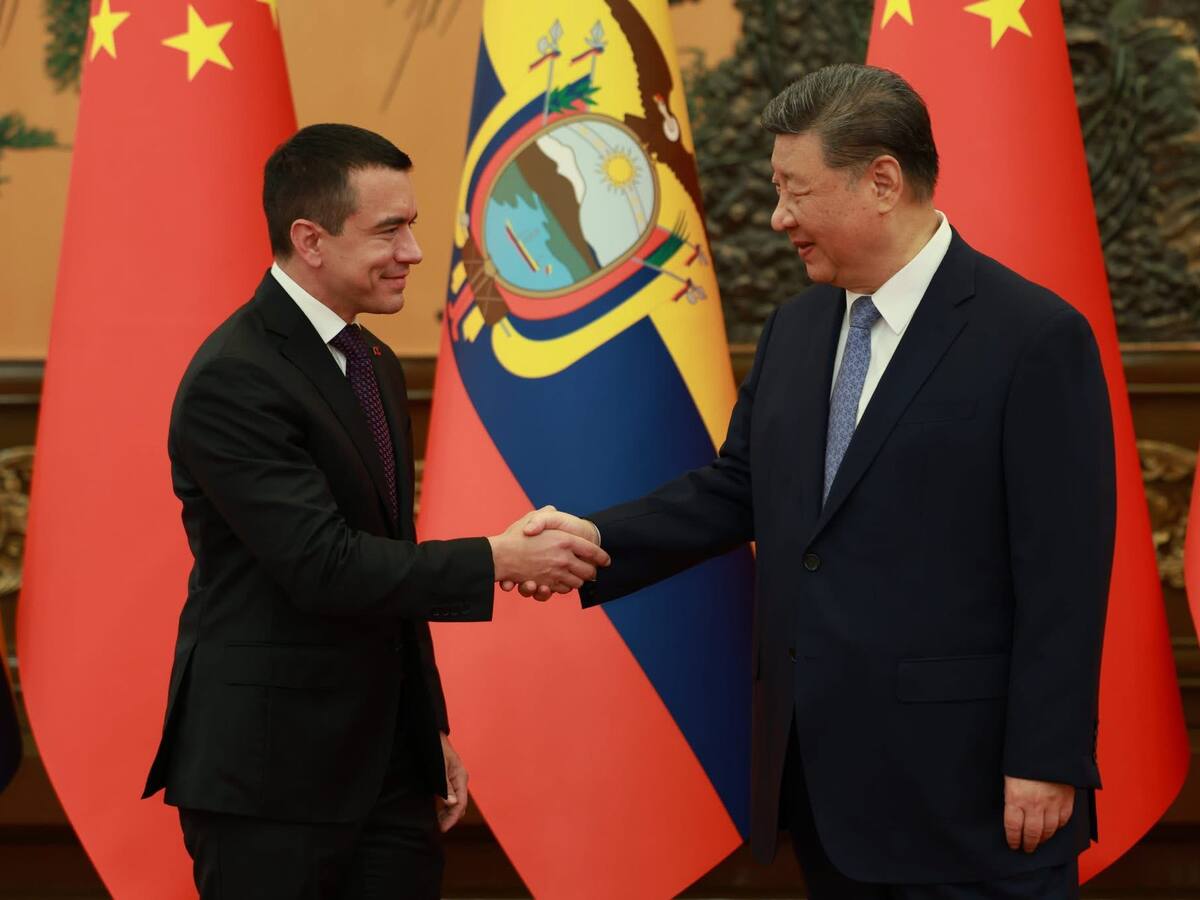 Xi y Noboa pretenden impulsar cooperación entre China y Ecuador bajo Nuevas Rutas de la Seda
