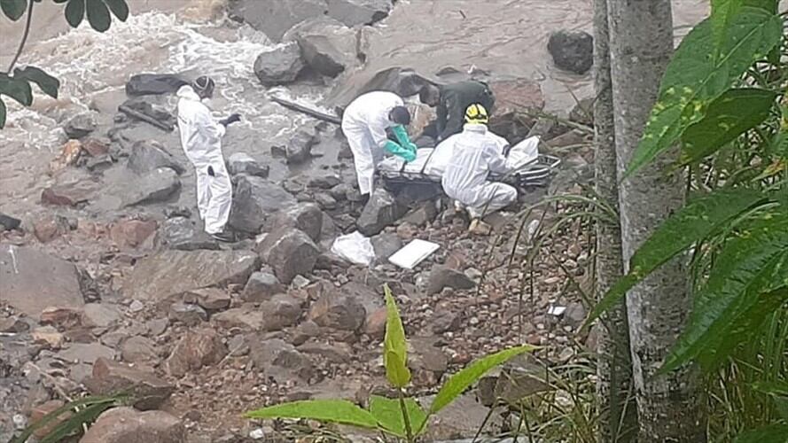 El rescate fue hecho en jurisdicción del municipio de Marmato, Caldas. Foto: Cortesía Mario Hernán Escobar