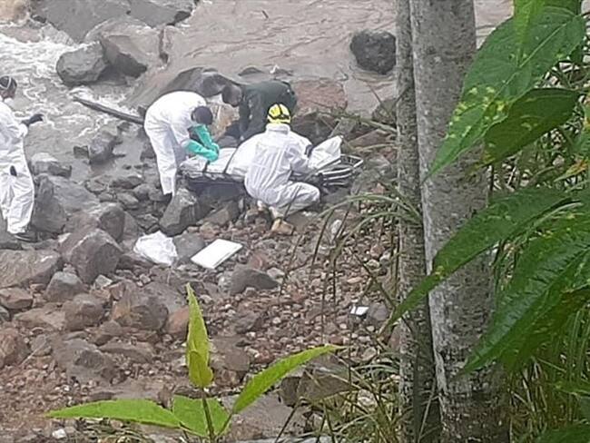 El rescate fue hecho en jurisdicción del municipio de Marmato, Caldas. Foto: Cortesía Mario Hernán Escobar