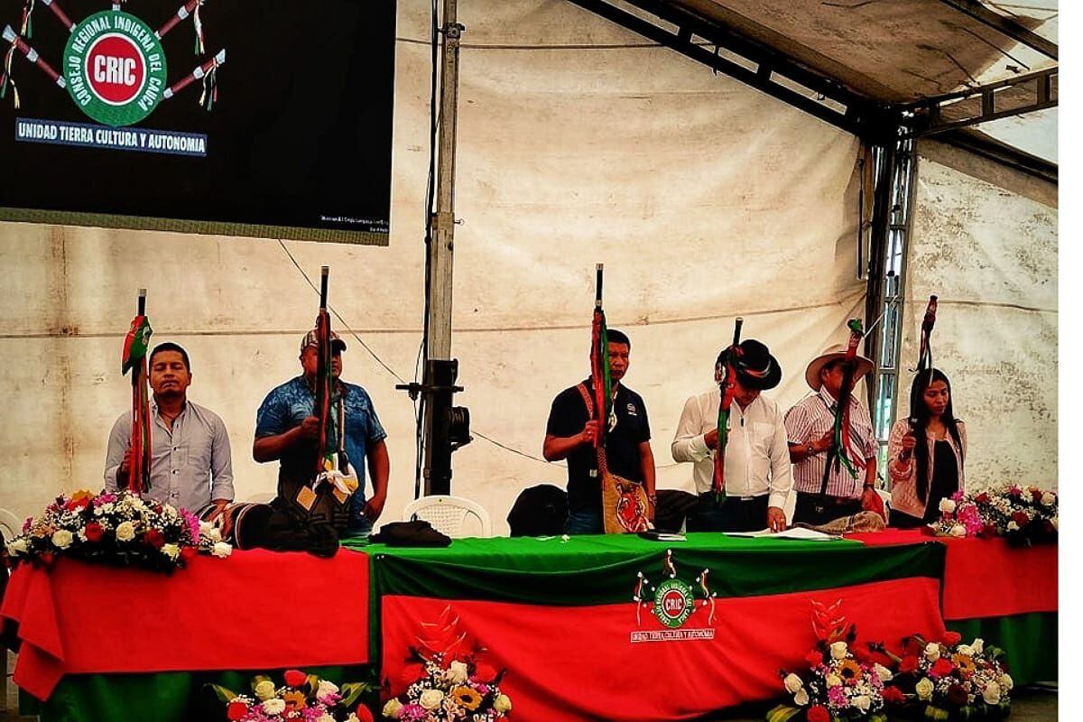 Comunidades del Consejo regional Indígena del Cauca, Cric. Crédito: Cric. 