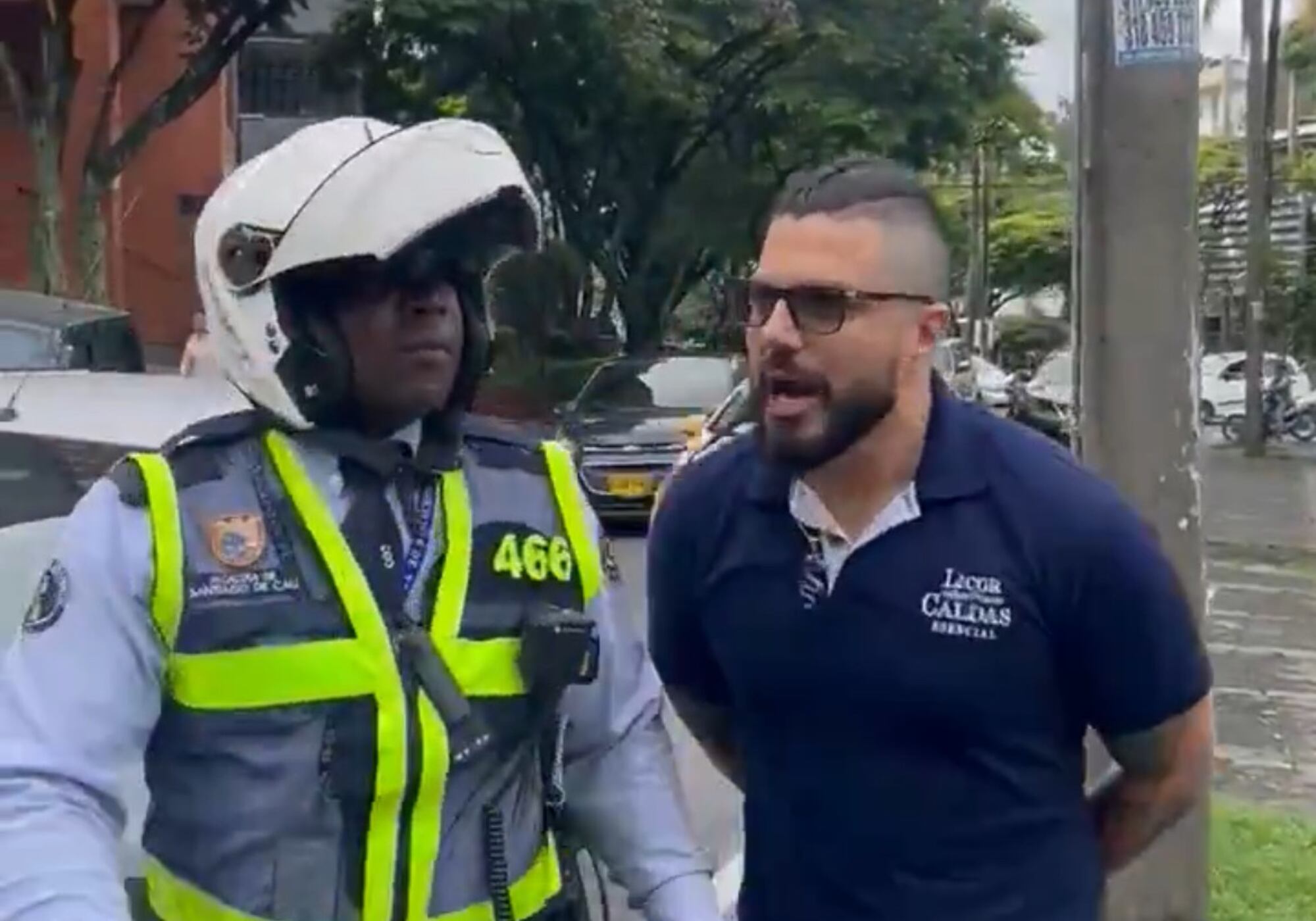 Acto de racismo. Foto: Captura de pantalla.