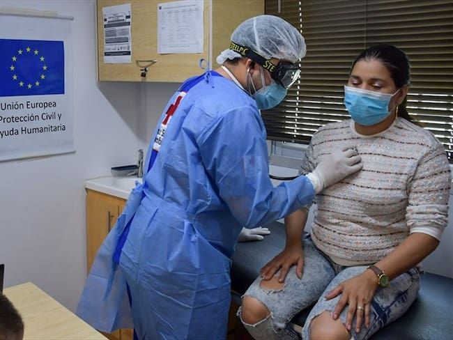 Cruz Roja realiza jornadas médicas gratuitas en zona de frontera. Foto: Cortesía Cruz Roja Norte de Santander