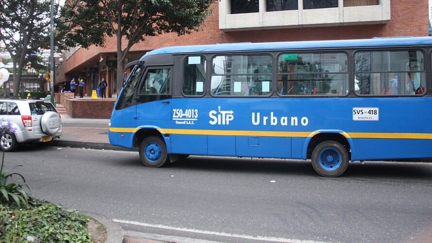 17 heridos en accidente de bus del Sitp. Foto: Colprensa