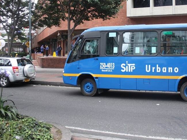 17 heridos en accidente de bus del Sitp. Foto: Colprensa