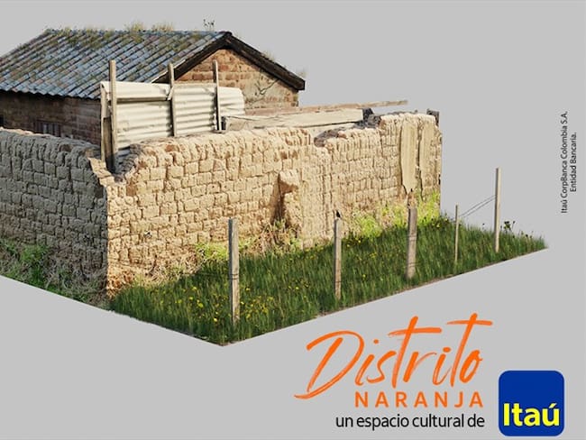 Jorge Dehaquiz, artista que reconstruye las casas rurales de Colombia en videojuegos.