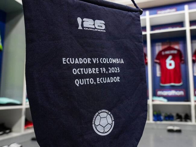 Ecuador vs. Colombia Eliminatorias sudamericanas 2023. Foto: Twitter Selección Colombia.