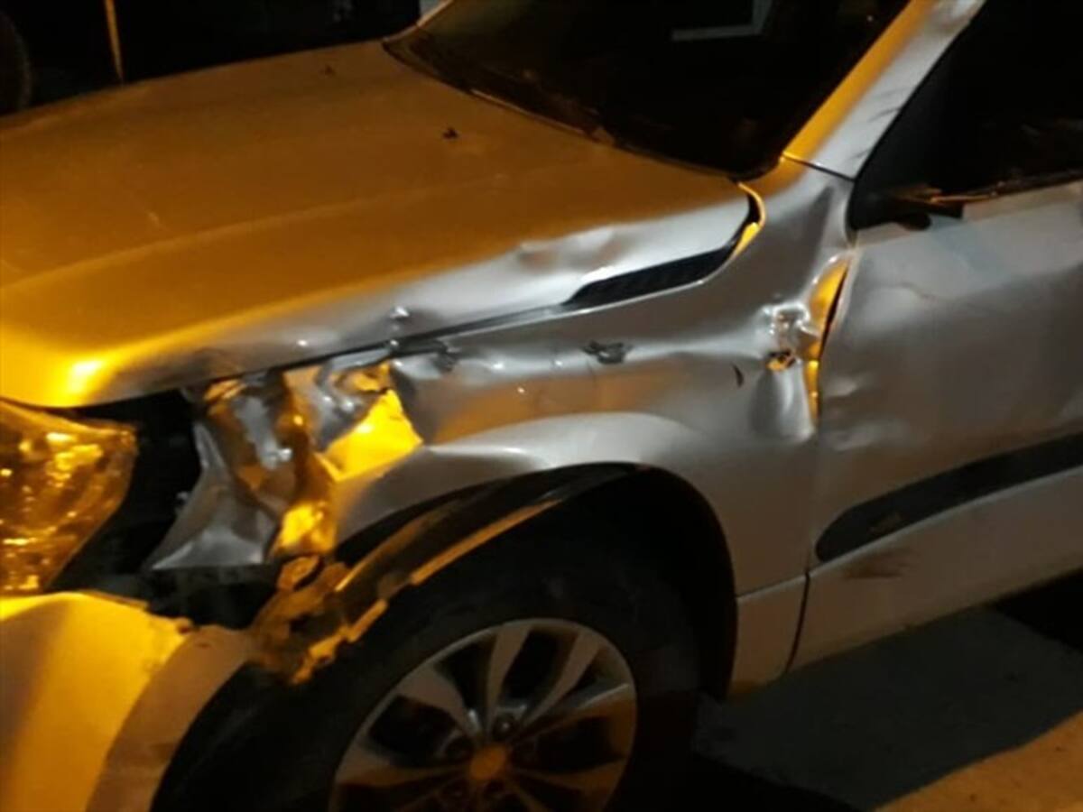 Vehículo de la Alcaldía de Guachavéz, involucrado accidente de tránsito