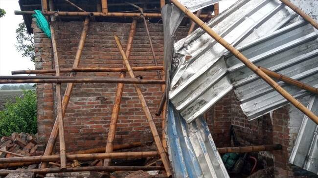 Asocaña reportó la incineración de cultivos de caña, y la destrucción y quema de una vivienda de campesinos. Foto: Asocaña