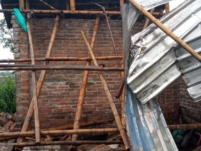 Asocaña reportó la incineración de cultivos de caña, y la destrucción y quema de una vivienda de campesinos. Foto: Asocaña