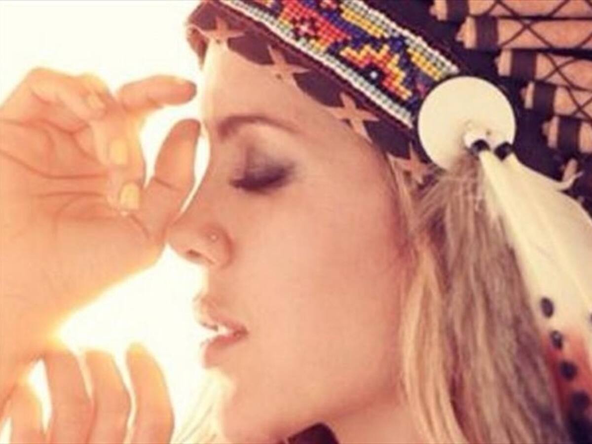 Natalia París deleitó con baile a ritmo de electrónica