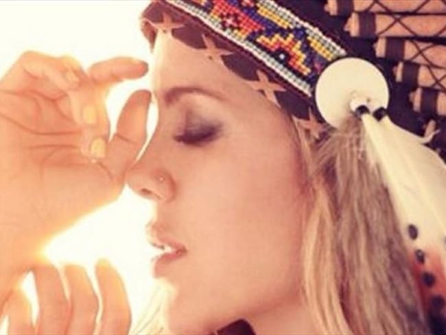 Natalia París. Foto: Twitter